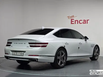2021 Genesis G80 Gasoline 3.5 Turbo AWD, фото 2, лот 10654463