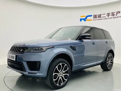 2021 Land Rover Range Rover Sport 3.0 L6 Gloss Black Edition, фото 1, лот 10325013