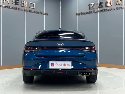 2022 Hyundai Elantra 240TGDi DCT LUX Premium Edition, фото 2, лот 10368305