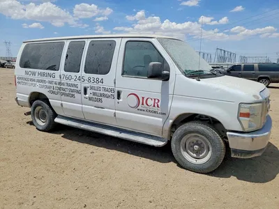 2014 FORD ECONOLINE E350 SUPER DUTY WAGON, фото 4, лот 10544835