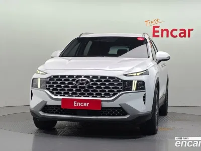2021 Hyundai Santafe Diesel 2.2 4WD, фото 3, лот 11425228
