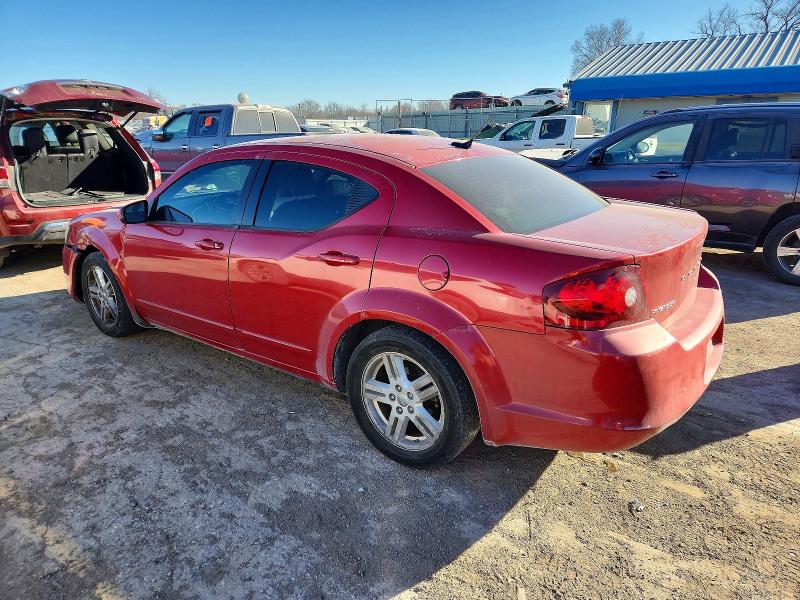 2012 DODGE AVENGER SXT, фото 2, лот 10805339
