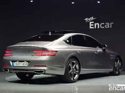 2022 Genesis G80 Gasoline 3.5 Turbo AWD, фото 2, лот 10176473