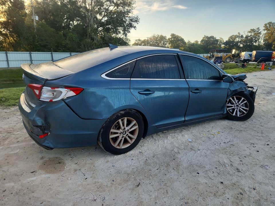 2017 HYUNDAI SONATA SE, фото 3, лот 11208256