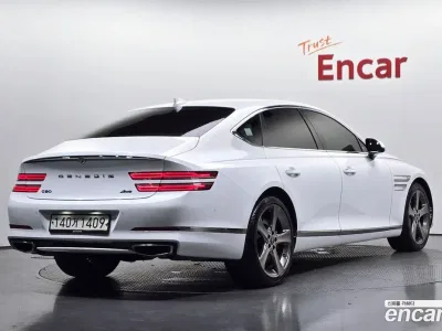 2022 Genesis G80 Gasoline 3.5 Turbo AWD, фото 2, лот 10230914