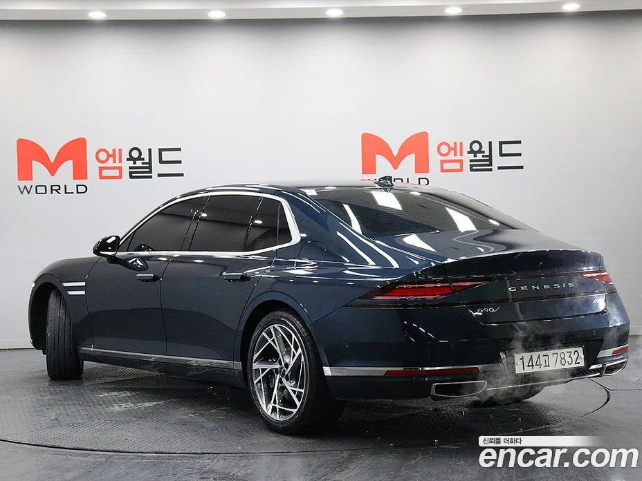 2022 Genesis G90 Gasoline 3.5 Turbo AWD, фото 3, лот 11181243
