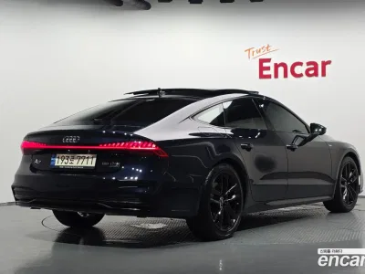 2022 Audi A7 55 TFSI Quattro Premium, фото 2, лот 10218437