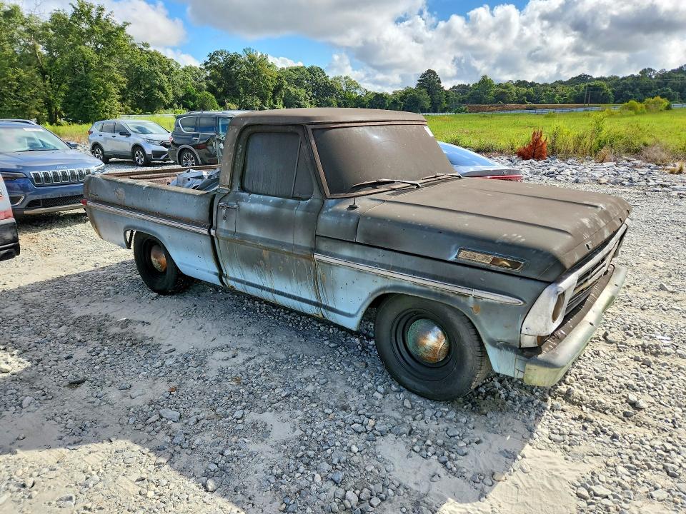 1968 FORD F100, фото 4, лот 10574911