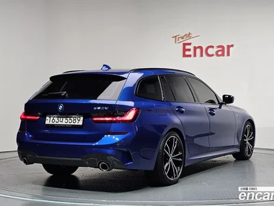 2021 BMW 3-Series 320d Touring M Sport, фото 2, лот 10144914