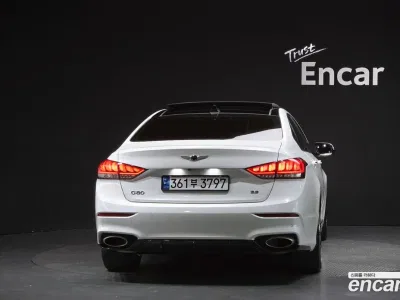 2019 Genesis G80 3.3 GDI, фото 4, лот 10228380