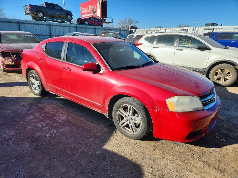 2012 DODGE AVENGER SXT, фото 4, лот 10805339