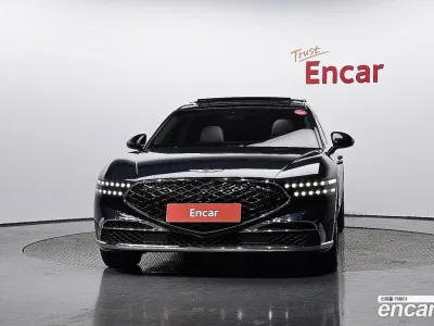 2022 Genesis G90 Gasoline 3.5 Turbo e-S/C AWD LWB, фото 2, лот 10044395