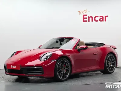 2021 Porsche 911 Carrera 4S Cabriolet, фото 1, лот 10170724
