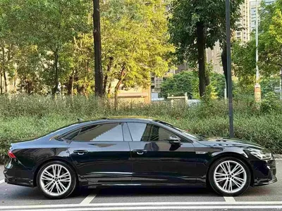 2022 Audi A7L 55 TFSI quattro S-line Aspiration Edition Gloss Black Package, фото 4, лот 11540487
