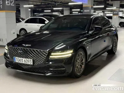 2021 Genesis G80 Gasoline 3.5 Turbo AWD, фото 3, лот 10220800