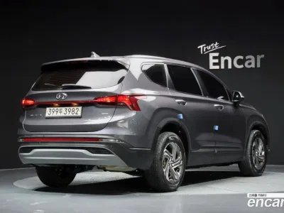 2021 Hyundai Santafe Diesel 2.2 4WD, фото 2, лот 11534461