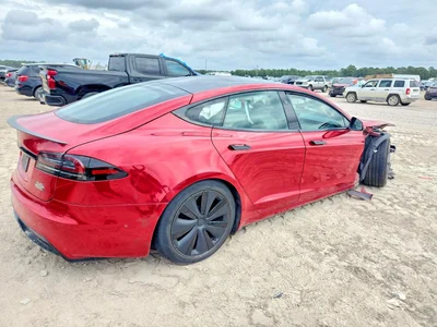 2022 TESLA MODEL S, фото 3, лот 10701140