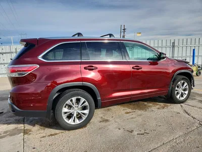 2015 TOYOTA HIGHLANDER XLE, фото 3, лот 10513218