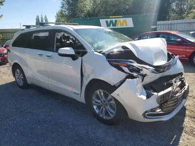 2021 TOYOTA SIENNA PLATINUM 7-PASSENGER, фото 4, лот 10554485