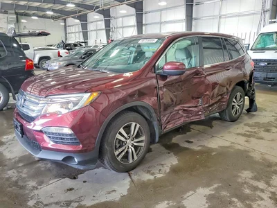 2016 HONDA PILOT EXL, фото 1, лот 10710780
