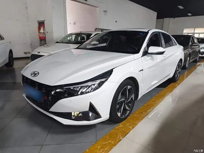 2022 Hyundai Elantra 240TGDi DCT LUX Premium Edition, фото 1, лот 10375758
