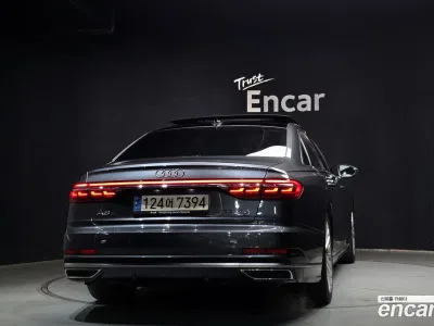 2021 Audi A8 55 TFSI Quattro LWB, фото 4, лот 10104923