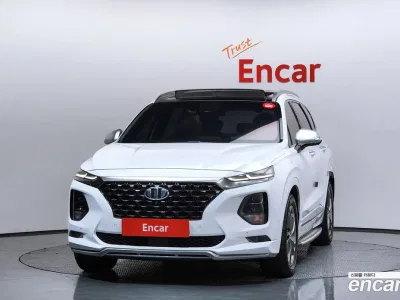 2019 Hyundai Santafe Diesel 2.2 4WD, фото 3, лот 10100012