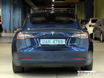 2021 Tesla Model 3 Long Range AWD, фото 3, лот 10213432