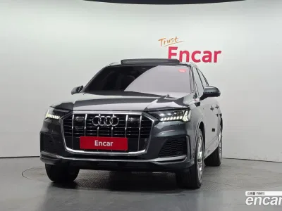 2021 Audi Q7 45 TDI Quattro Premium, фото 2, лот 10093834