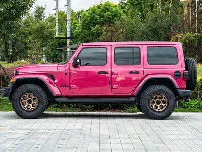 2022 Jeep Wrangler 2.0T Highland Bahamas Pink Sand Special, фото 4, лот 10360219