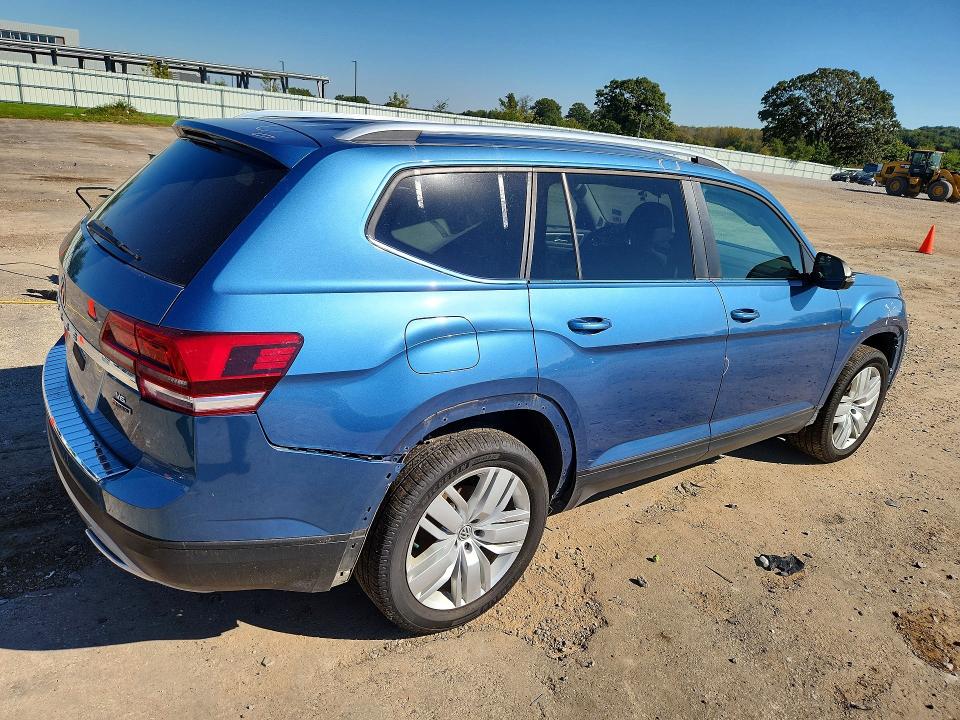 2019 VOLKSWAGEN ATLAS SE, фото 3, лот 11208409