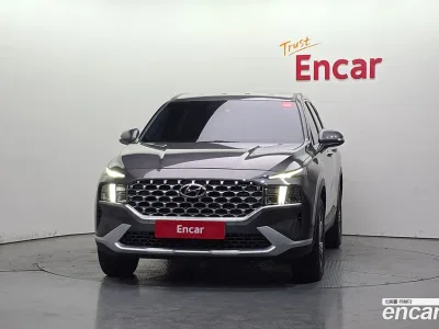 2021 Hyundai Santafe Diesel 2.2 4WD, фото 3, лот 10130335