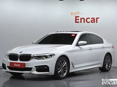 2018 BMW 5-Series 520d M Sport Package Plus, фото 1, лот 10524016