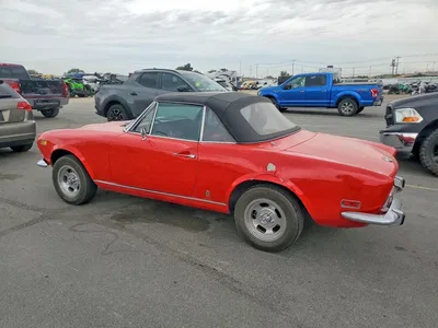 1973 FIAT 124 SPIDER, фото 2, лот 10978680