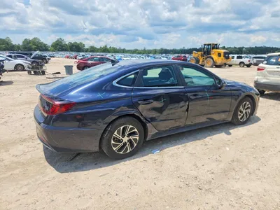 2022 HYUNDAI SONATA HYBRID BLUE, фото 3, лот 10893737