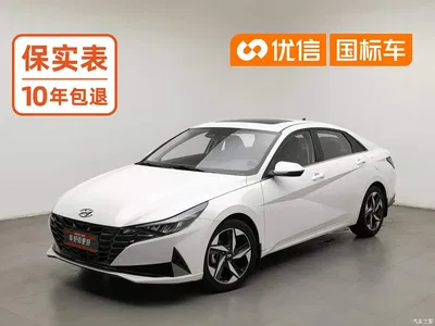 2021 Hyundai Elantra 1.5L CVT LUX Premium Edition, фото 1, лот 10368740