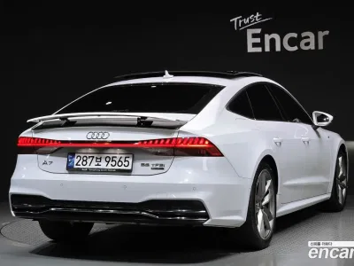 2021 Audi A7 55 TFSI Quattro Premium, фото 2, лот 10098248