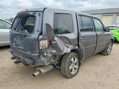 2014 HONDA PILOT EXL, фото 3, лот 10699837