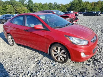 2012 HYUNDAI ACCENT GLS, фото 4, лот 10751054