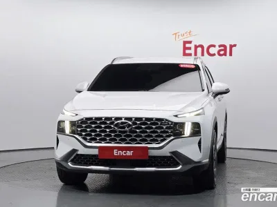2021 Hyundai Santafe Diesel 2.2 4WD, фото 2, лот 10126970