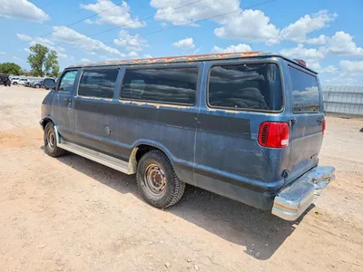 2001 DODGE RAM WAGON B3500, фото 2, лот 10968401