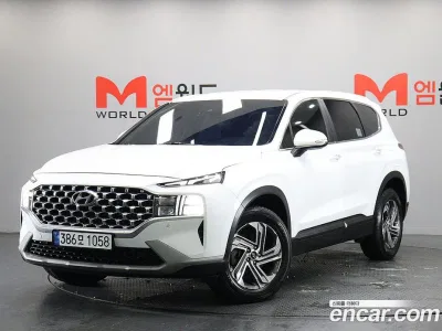 2021 Hyundai Santafe Diesel 2.2 4WD, фото 2, лот 10129093