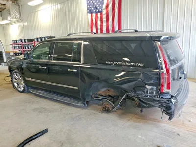 2017 CADILLAC ESCALADE ESV LUXURY, фото 2, лот 10866822