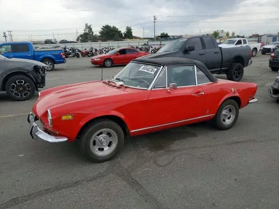 1973 FIAT 124 SPIDER, фото 1, лот 10978680