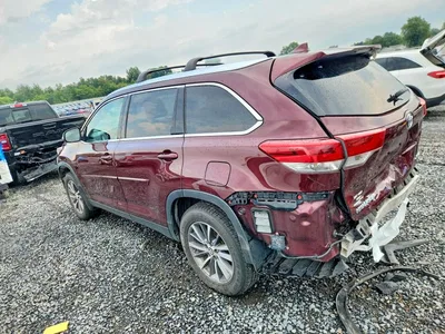 2019 TOYOTA HIGHLANDER XLE, фото 2, лот 10516844