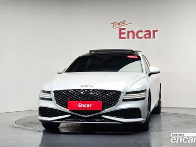 2022 Genesis G80 Gasoline 3.5 Turbo AWD, фото 2, лот 10220233