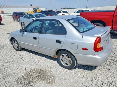 2002 HYUNDAI ACCENT GL, фото 2, лот 10973979