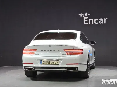 2021 Genesis G80 Gasoline 2.5 Turbo AWD, фото 3, лот 10036987
