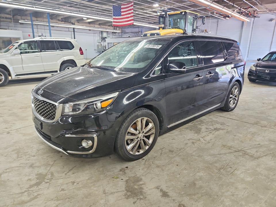 2017 KIA SEDONA SXL, фото 1, лот 10790441