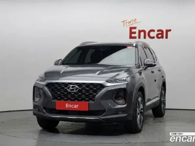2020 Hyundai Santafe Gasoline 2.0T 2WD, фото 3, лот 10227247